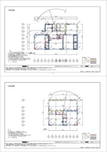 耐震補強のプログラムです<br />
専用ソフトによる計算で補強計画が決定します